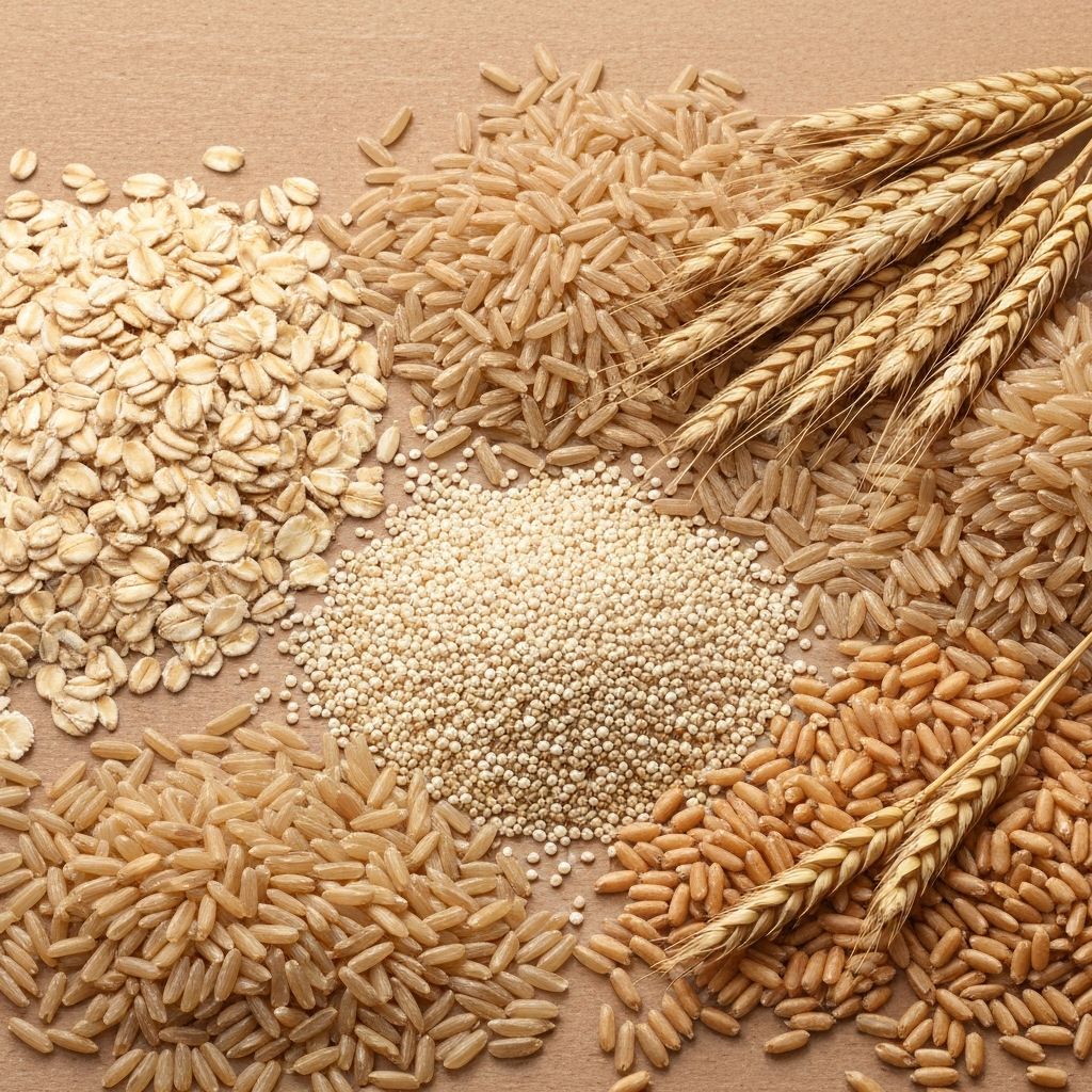 Whole grain carbohydrate sources